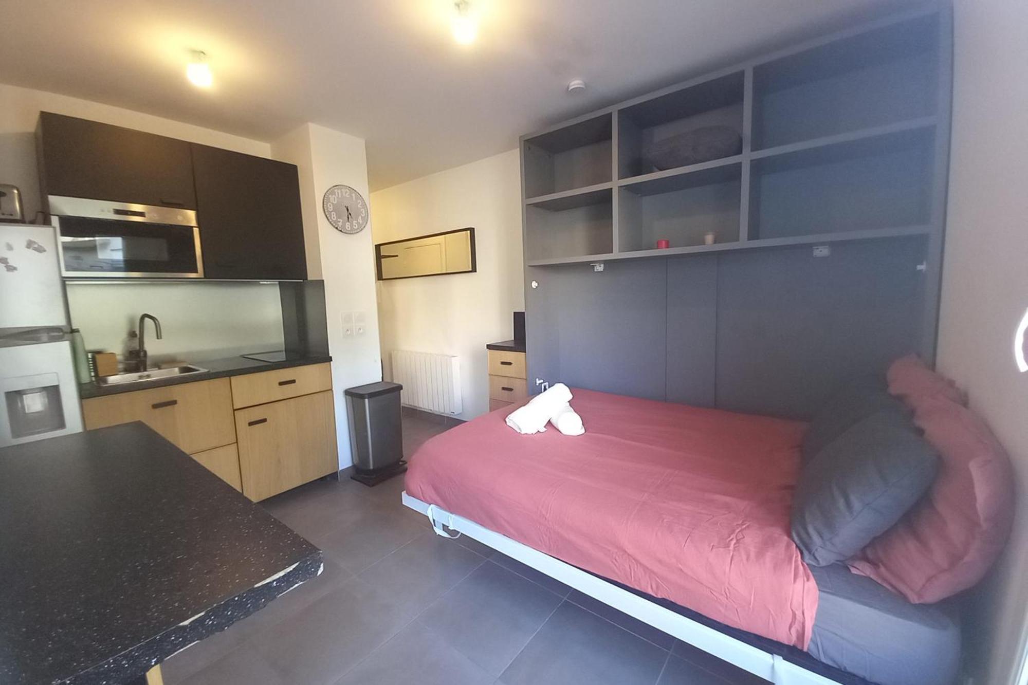 69A - Cosy Studio Ideally Located Lyon Gerland Exteriér fotografie